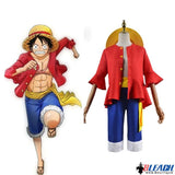 Monkey D. Luffy One Piece Anime Cosplay Costume - Bleach Web