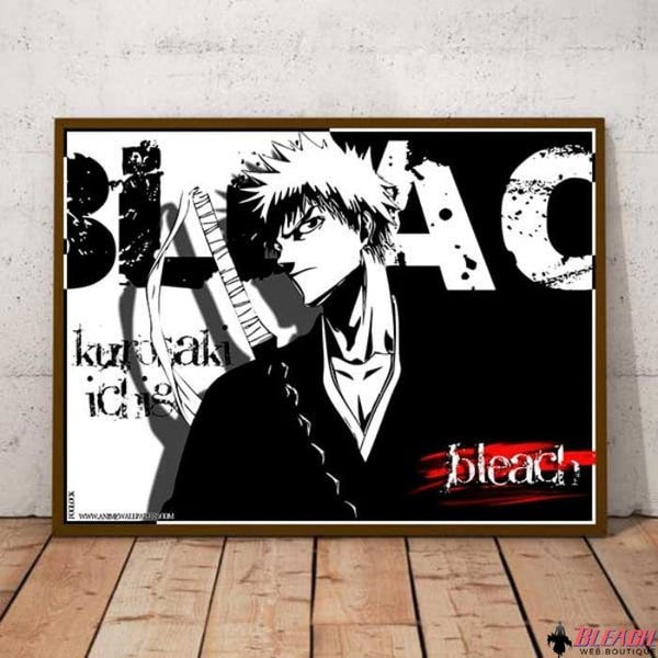 Toile murale Bleach Ichigo Kurosaki (canvas) - Bleach Web