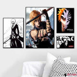 Toile murale Bleach Ichigo Kurosaki (canvas) - Bleach Web