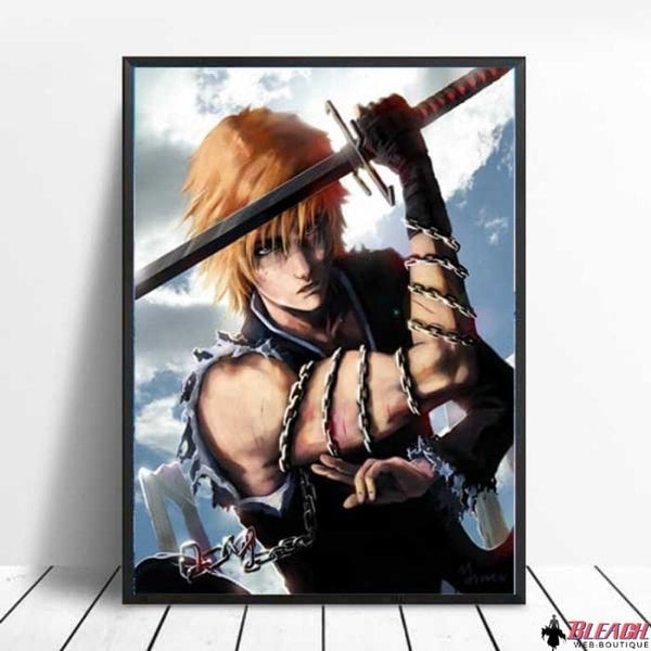 Toile murale Bleach Ichigo Kurosaki (canvas) - Bleach Web