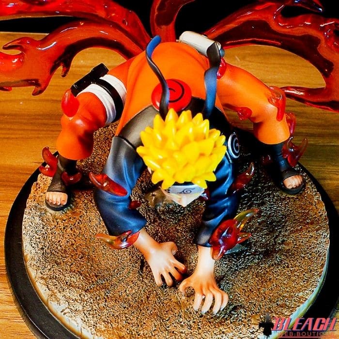 Bleachweb Figurine Naruto Uzumaki Kyuubi 4 queues Bleach Web