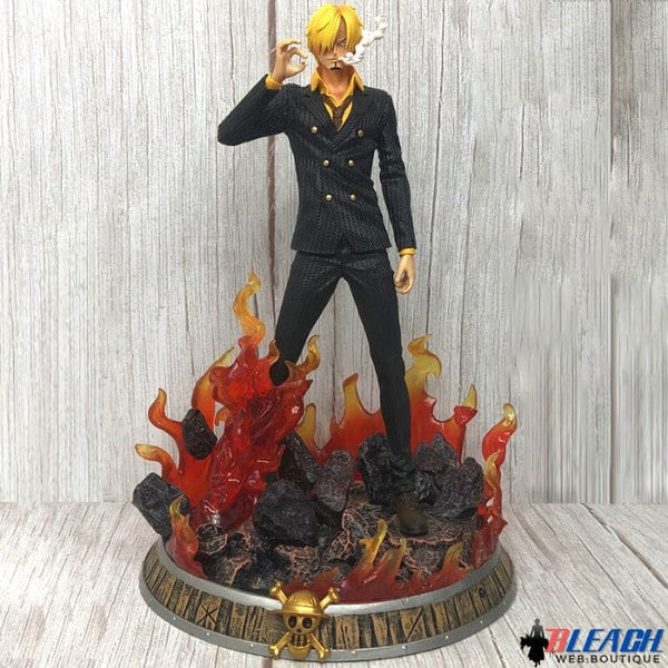 Figurine Sanji Vinsmoke Figurine One Piece GK - Smoking noir