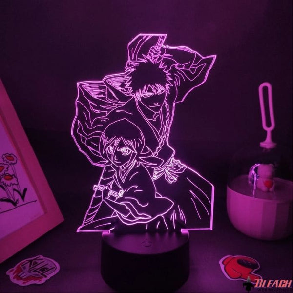 Lampe LED Bleach Ichigo et Rukia - Bleach Web
