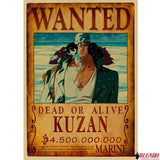 Poster Wanted One Piece Aokiji - Bleach Web