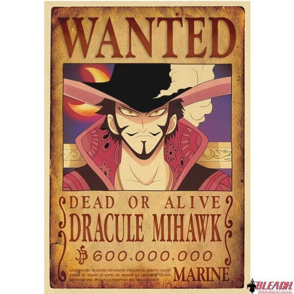 One Piece Collection des neufs affiches wanted de l'équipage de Luffy One Piece Collection des neufs affiches wanted de l'équipage de Luffy