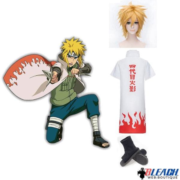 Set complet Cosplay Yondaime Minato Namikaze - Bleach Web