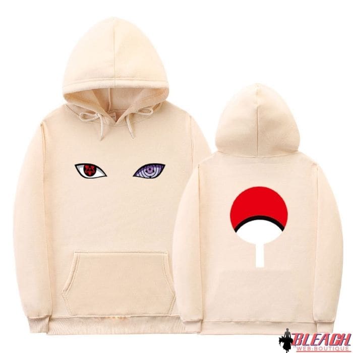 Sweat à Capuche Naruto Shippuden Noir & Blanc sur Rapid Cadeau