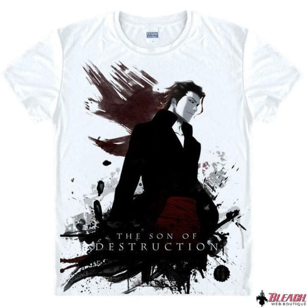 T-shirt Bleach à imprimé Sosuke Aîzen Son of Destruction - Bleach Web